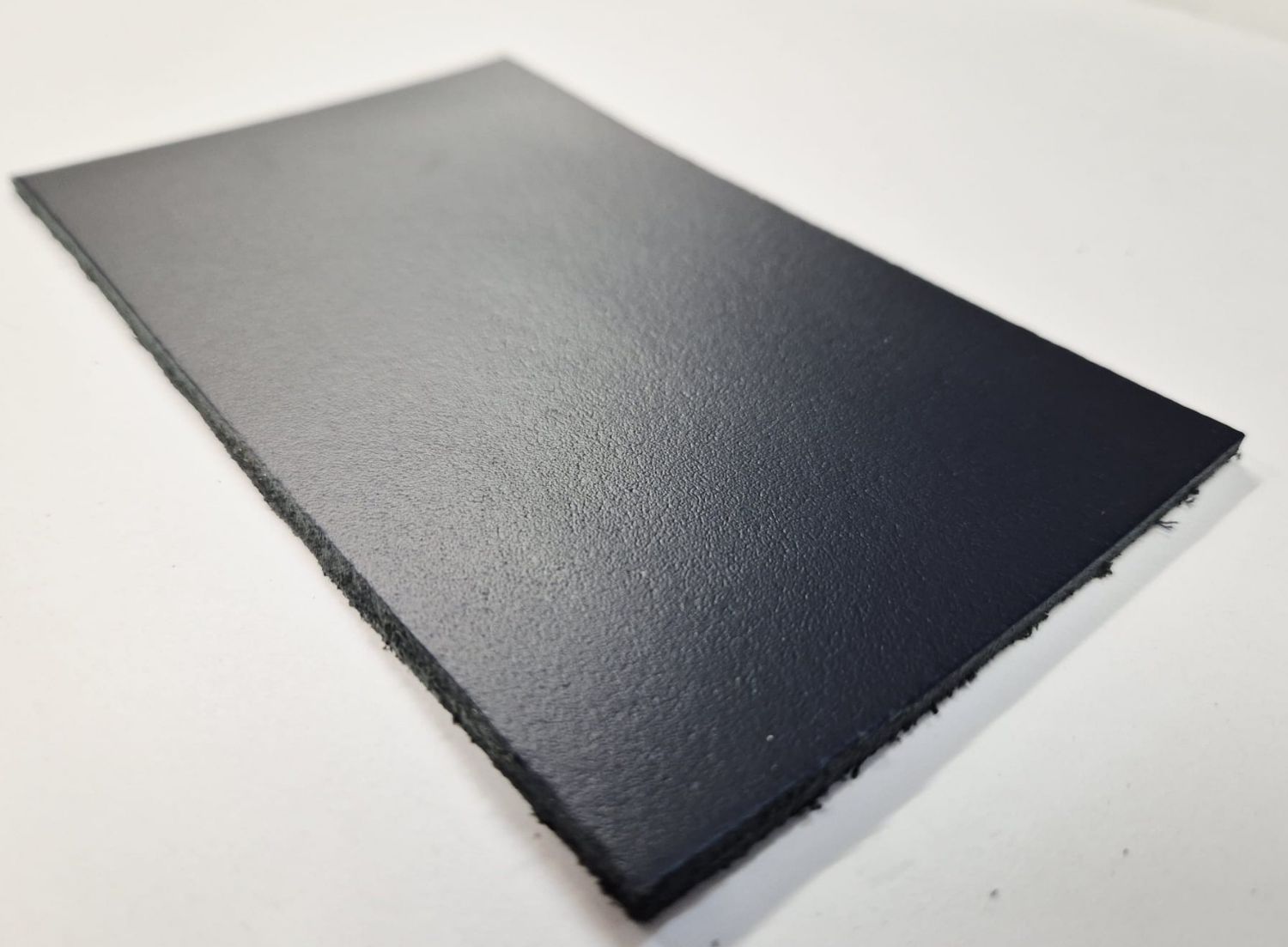 Pair Of Leather Horse Buckle Guards 1 Row - 2 Slots (Navy Blue)